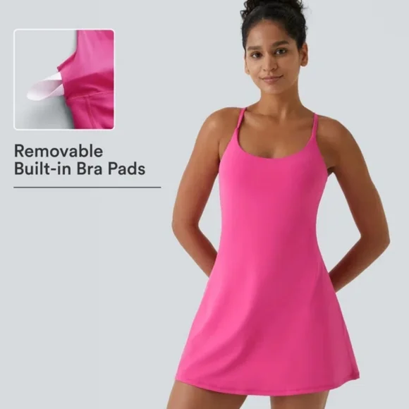 HALARA SoftlyZero Plush Backless Active Dress Size M - Picture 16 of 16